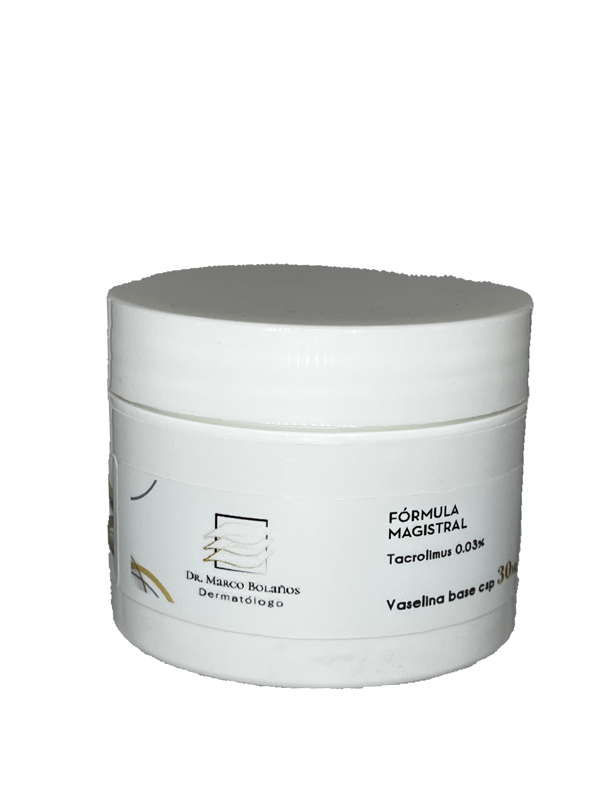 Tacrolimus 0.03% vaselina