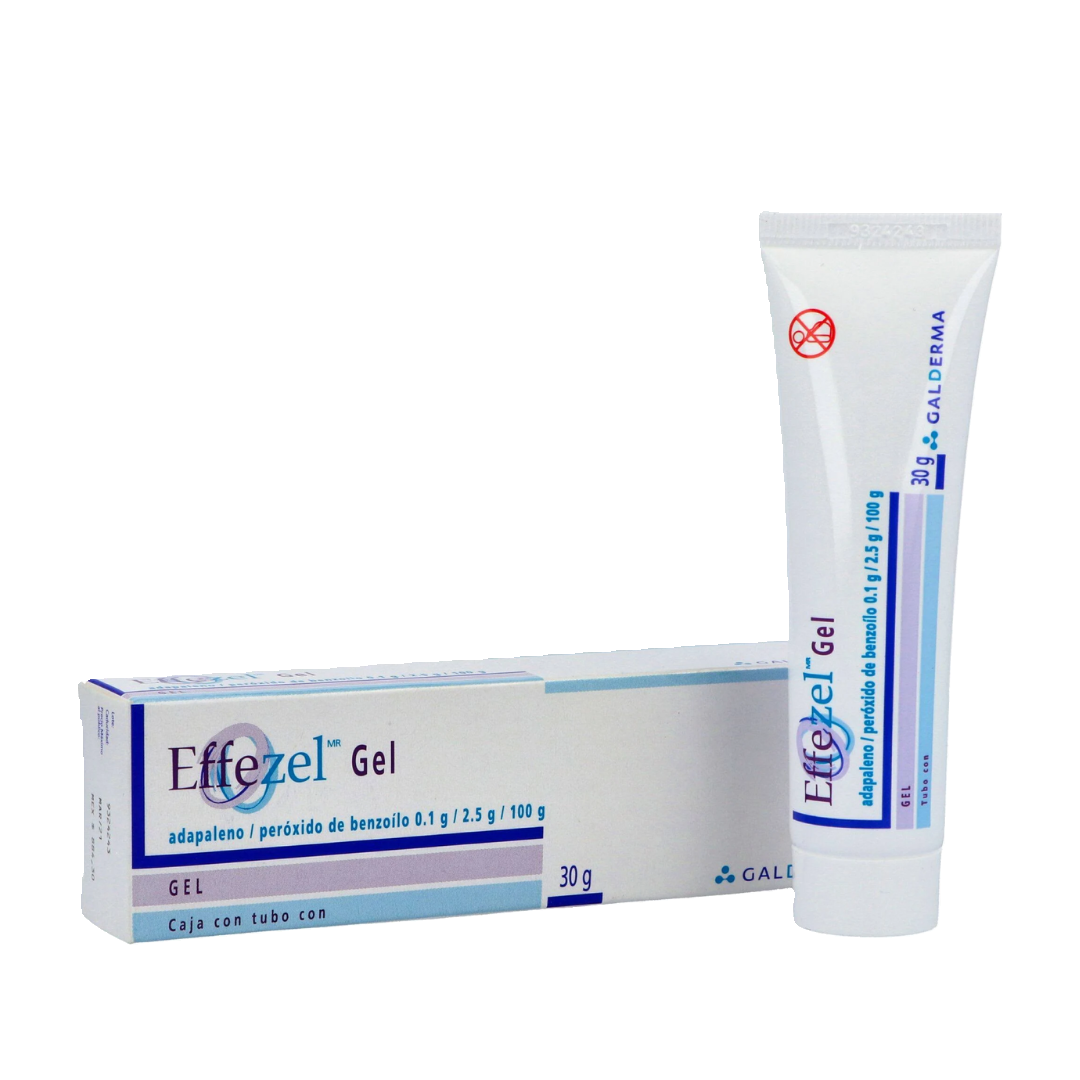 Effezel Gel Adapaleno/ Peroxido De Benzoilo 0.1G