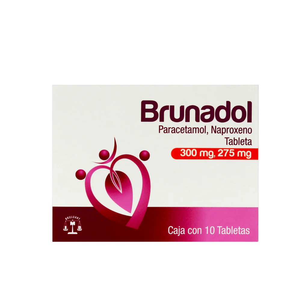 Paracetamol con naproxeno 10 tab
